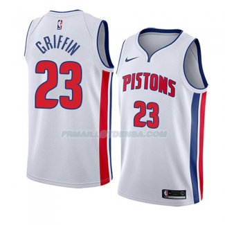 Maillot Detroit Pistons Blake Griffin Association 2018 Blanc