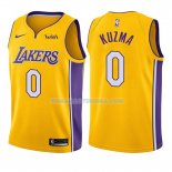 Maillot Basket Enfant Los Angeles Lakers Kyle Kuzma Icon 2017-18 0 Or