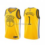 Maillot Golden State Warriors D'angelo Russell Earned Jaune