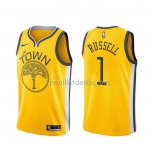 Maillot Golden State Warriors D'angelo Russell Earned Jaune