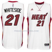 Maillot Basket Miami Heat Whiteside 21 Blacno