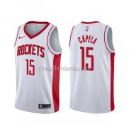 Maillot Houston Rockets Clint Capela Association Blanc