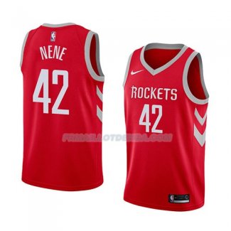 Maillot Houston Rockets Nene Icon 2018 Rouge