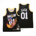 Maillot Houston Rockets x Cactus Jack No 01 Noir