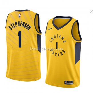 Maillot Indiana Pacers Lance Stephenson Statement 2018 Jaune