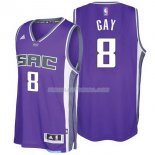 Maillot Basket Sacramento Kings 2017-18 Gay 8 Purpura