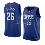 Maillot Los Angeles Clippers Angel Delgado Icon 2018 Bleu