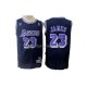 Maillot Los Angeles Lakers Lebron James Retro Bleu