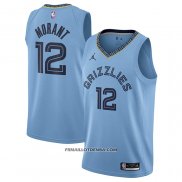 Maillot Memphis Grizzlies Ja Morant Statement 2020 Bleu