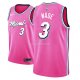 Maillot Miami Heat Dwyane Wade Earned 2018 Rosa