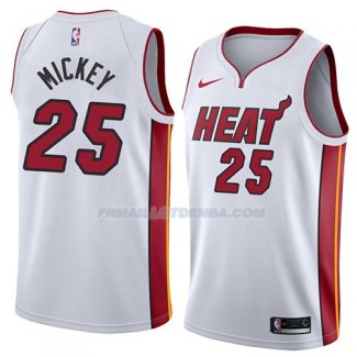 Maillot Miami Heat Jordan Mickey Association 2018 Blanc