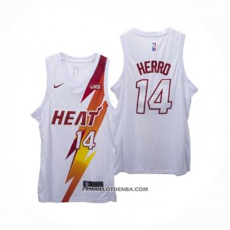 Maillot Miami Heat Tyler Herro Fashion Royalty Blanc