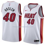 Maillot Miami Heat Udonis Haslem Association 2018 Blanc