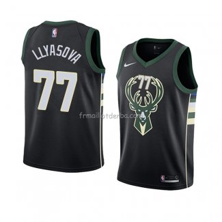 Maillot Milwaukee Bucks Ersan Llyasova Statement 2018 Noir