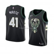 Maillot Milwaukee Bucks Nikola Mirotic Statement 2018 Noir