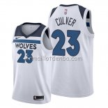 Maillot Minnesota Timberwolves Jarrett Culver Association 2019-20 Blanc