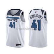 Maillot Minnesota Timberwolves Juancho Hernangomez Association 2019-20 Blanc