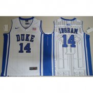 Maillot Basket NCAA Brandon Ingram 14 Blanc