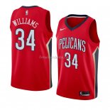 Maillot New Orleans Pelicans Kenrich Williams Statement 2018 Rouge