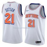 Maillot New York Knicks Damyean Dotson Statement 2018 Blanc Blanc