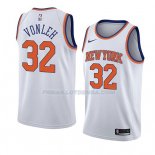 Maillot New York Knicks Noah Vonleh Association 2018 Blanc Blanc