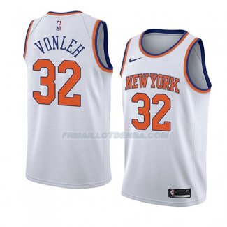 Maillot New York Knicks Noah Vonleh Association 2018 Blanc Blanc