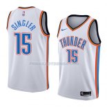 Maillot Oklahoma City Thunder Kyle Singler Association 2018 Blanc