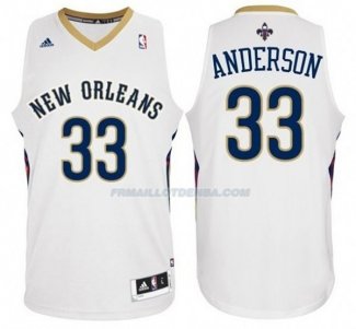 Maillot Basket New Orleans Pelicans Anderson 33 Blanco