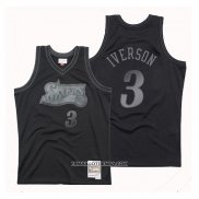 Maillot Philadelphia 76ers Allen Iverson Hardwood Classics 1997-98 Noir