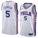 Maillot Philadelphia 76ers Amir Johnson Association 2018 Blanc