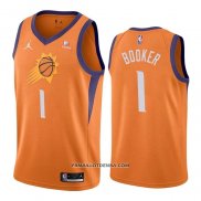 Maillot Phoenix Suns Devin Booker Statement 2021 Orange