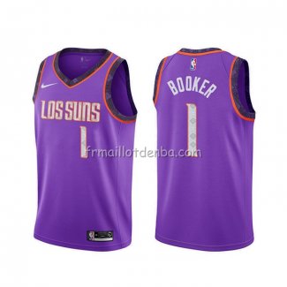 Maillot Phoenix Suns Devin Booker Ville Volet