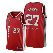 Maillot Portland Trail Blazers Jusuf Nurkic Classic Edition Rouge