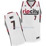 Maillot Basket Rip City Portland Trail Blazers Roy 7 Blanco