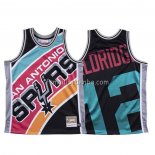 Maillot San Antonio Spurs Lamarcus Aldridge Mitchell & Ness Big Face Noir