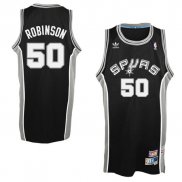 Maillot Basket San Antonio Spurs Robinson 50 Noir