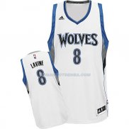 Maillot Basket Minnesota Timberwolves Lavine 8 Blanco