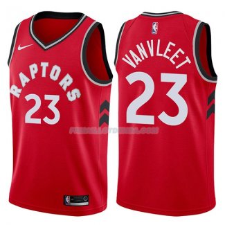 Maillot Toronto Raptors F2017-18 Rojo Vanvleet Icon 2017-18 23 Rojo