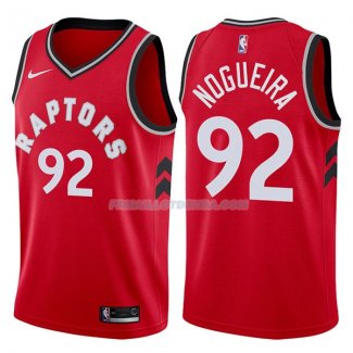 Maillot Toronto Raptors Lucas Nogueira Icon 2017-18 92 Rojo