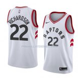 Maillot Toronto Raptors Richardson Association 2017-18 Blanc