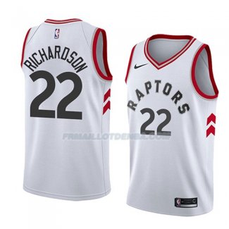 Maillot Toronto Raptors Richardson Association 2017-18 Blanc