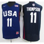 Maillot Basket USA Dream Teams Thompson 11 Bleu