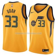 Maillot Utah Jazz Ekpe Udoh Statement 2018 Jaune