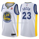 Maillot Basket Warriors Draymond Green 2017-18 23 Blanc