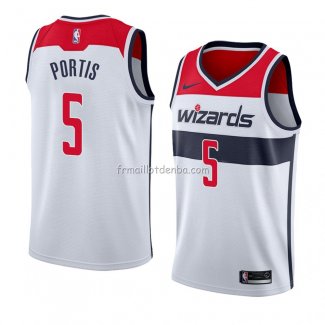 Maillot Washington Wizards Bobby Portis Association 2018 Blanc