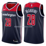 Maillot Washington Wizards Ian Mahinmi Statehombret 2017-18 28 Azul