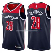 Maillot Washington Wizards Ian Mahinmi Statehombret 2017-18 28 Azul