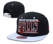 NBA Chicago Bulls Casquette Noir Blanc 2011