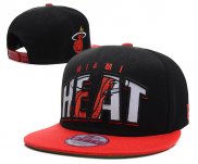 NBA Miami Heat Casquette Noir Rouge 2007