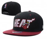 NBA Miami Heat Casquette Noir Rouge 2012